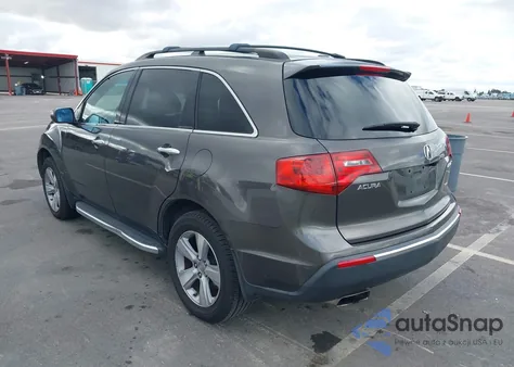 2012 Acura Mdx Technology Package z USA, uszkodzony, nr VIN 2HNYD2H46CH500457